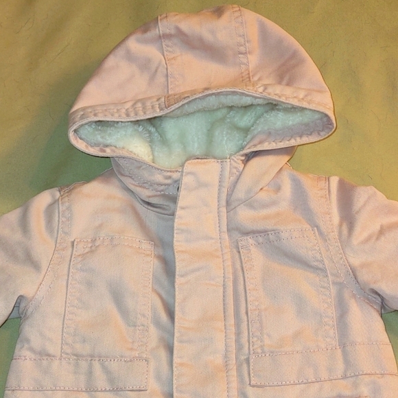 Cat & Jack Pink Denim Jacket Size 12 Months - Picture 2 of 7